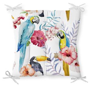 Cuscino da seduta Jungle Birds in misto cotone, 40 x 40 cm - Minimalist Cushion Covers