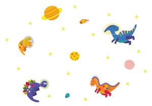 Adesivi murali per bambini Dinosauri - Ambiance