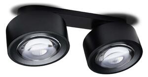 Antidark - Easy Lens Double Plafoniera Dim-to-Warm 1800K-2700K Black
