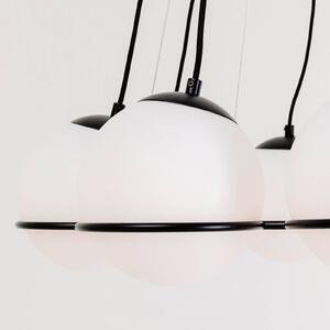 Kare Globes lampada a sospensione in bianco e nero