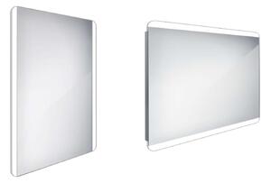 Nimco Specchi - Specchio con illuminazione LED, 600x800 mm, alluminio ZP 17002