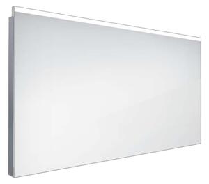 Nimco Specchi - Specchio con illuminazione LED, 1000x600 mm, alluminio ZP 8004