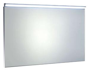 Sapho Bora - Specchio in cornice 1000x600 mm con luce LED e interruttore, cromo AL716