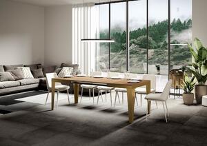 Tavolo Allungabile 160-264x90x80 cm Flame Evolution Quercia Naturale
