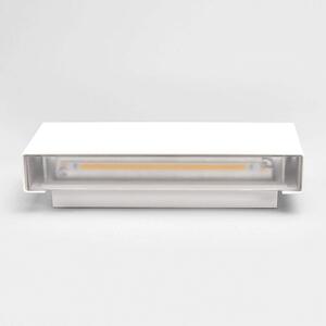 Lindby - Safira LED Applique da Parete da Esterno Bianco Lindby