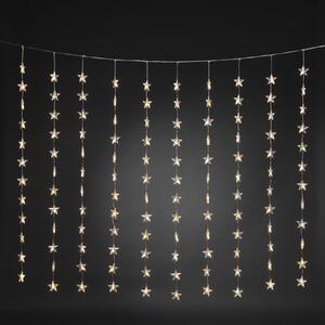 Konstsmide Christmas Tenda luminosa LED stelle 120 luci, bianco caldo