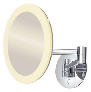 Nimco Specchi cosmetici - Specchio cosmetico sospeso con illuminazione LED, cromo ZK 20265P-26