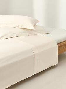 Lenzuolo con angoli topper in raso di cotone Premium