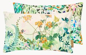 Copricuscino reversibile in velluto di cotone Spring Breeze