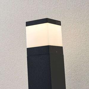 Lindby - Litas Square LED Lampada da Giardino Dark Grey Lindby