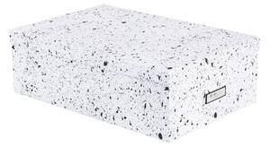 Set di 3 scatole portaoggetti in bianco e nero Inge - Bigso Box of Sweden