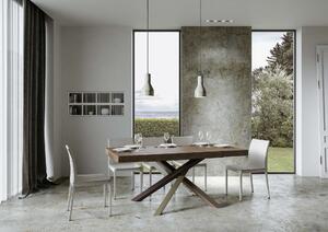 Tavolo 180x90x77 cm Volantis Fix Noce