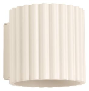 Lampada da parete color crema ø 10 cm Zora – Sollux