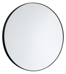 Aqualine Specchi - Specchio, diametro 600 mm, nero opaco 6000