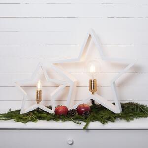 Decorazione luminosa bianca con motivo natalizio Lysekil - Star Trading