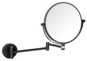 Sapho X-Round - Specchio cosmetico, nero XR006B