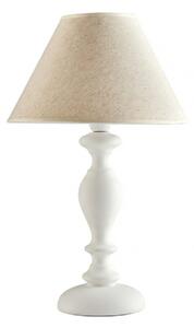 Lampada Da Tavolo Shabby Chic Cascina Bianco 1 Luce E27