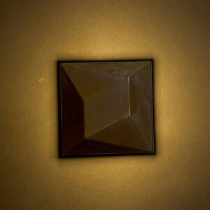 Moretti Luce Applique da esterni Aura Edge, Bronzo / Ottone antico, Ottone, Campagna / Rustiche, Applique da esterni