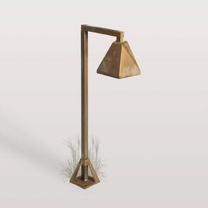 Moretti Luce Lampione da giardino Silva Edge, Bronzo / Ottone antico, Ottone, Campagna / Rustiche, Lampada da esterni