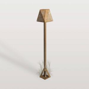 Moretti Luce Lampione da giardino Silva Edge, Bronzo / Ottone antico, Ottone, Campagna / Rustiche, Lampada da esterni