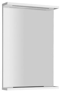 Aqualine Korin - Specchio con illuminazione LED, 40x70 cm, bianco KO345S