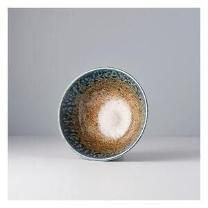 Ciotola in ceramica blu-marrone, ø 20 cm Earth & Sky - MIJ
