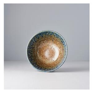 Ciotola in ceramica blu-marrone, ø 20 cm Earth & Sky - MIJ