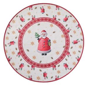 Tappeto rotondo rosso a tema natalizio ø 160 cm Toy's Delight Santa Claus – Villeroy&Boch