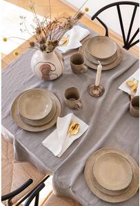 Set da pranzo in gres beige 16 pezzi Glosia - Bonami Selection
