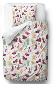 Biancheria da letto singola natalizia in cotone sateen , 140 x 200 cm Winter Accessories - Butter Kings