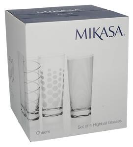 Bicchiere in set da 4 pezzi 550 ml Cheers - Mikasa