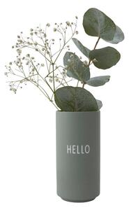 Vaso in porcellana verde Favourite - Design Letters