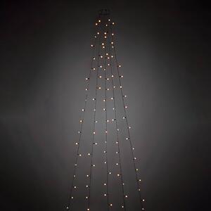 Mantello di luci LED con 200 lampadine a bulbo
