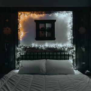Catena cluster Twinkly CCT, nero, 400 luci 6m