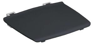 Gelco Accessori - Sedile doccia ribaltabile 325 x 325 mm, grigio scuro GS120G