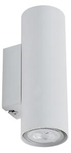 Applique da parete Lindby, Joffrey, dimmerabile, Bianco, Soggiorno, Metallo, Moderno
