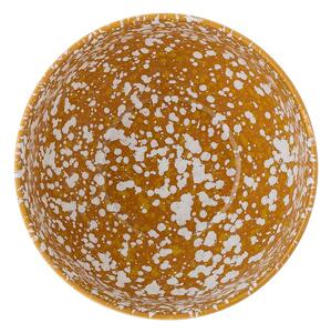 Ciotola in gres arancione e bianco, ø 15,5 cm Carmel - Bloomingville