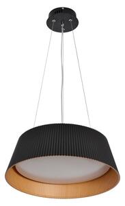 Apparecchio a sospensione LED nero con paralume in metallo ø 45 cm Umbria - Candellux Lighting