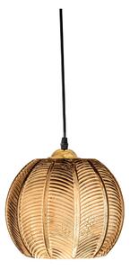 Lampadario color ambra con paralume in vetro ø 22 cm Adar – Bloomingville