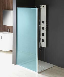 Polysan Modular Shower - Pannello girevole, da installare sulla parete del modulo doccia, 400 mm, vetro trasparente MS3B-40