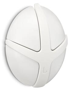 Gancio da parete bianco in plastica Tick – Spinder Design
