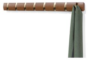 Appendiabiti da parete in legno di pioppo in colore naturale Flip - Umbra