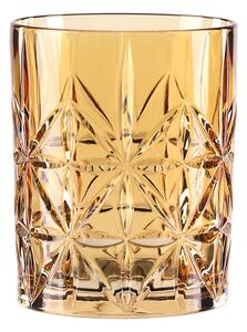Bicchiere di cristallo arancione per whisky Amber, 345 ml Highland - Nachtmann