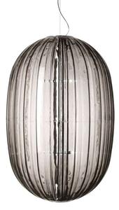 Foscarini - Plass Grande Lampada LED a Sospensione Grigio 10m