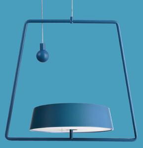 Deko-Light Lampada LED sospensione Miram accu, dimming, blu
