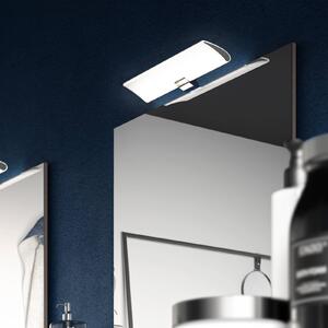 Ebir Luce per specchio a LED Miracle in cromo, larghezza 80 cm