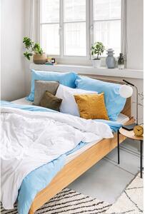 Biancheria da letto singola in cotone blu navy, 140 x 200 cm - Bonami Selection