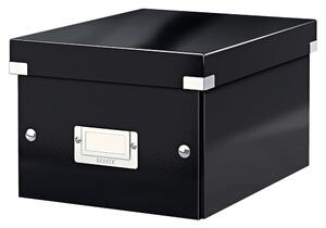Scatola di cartone nera con coperchio 22x28x16 cm Click&Store - Leitz