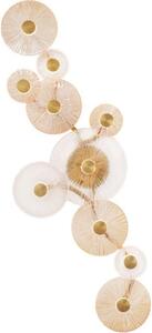 Applique a LED ALLURE oro opaco 43W Bianco caldo 1450 lm metallo dim.: 47x122x15 cm IP20 Maxlight