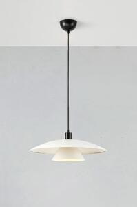 Lampada a sospensione bianca e nera con paralume in metallo ø 50 cm Millinge - Markslöjd
